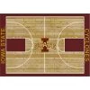 Iowa State 6 ft by 8 ft Courtside Area Rug by MILLIKEN