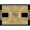 University of Central Florida 6 ft by 8 ft Courtside Area Rug by MILLIKEN