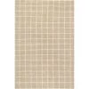 Ella Natural 8 ft. x 10 ft. Hand Woven Jute Farmhouse Checkered Flatweave Indoor Area Rug by nuLOOM