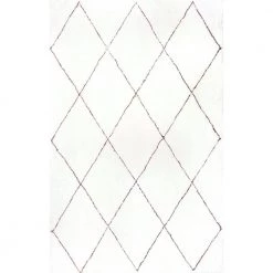 Armitra Moroccan Transitional Shag Natural 8 ft. x 10 ft. Area Rug by nuLOOM