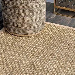 Spero Seagrass Basketweave Natural 9 ft. x 12 ft. Indoor/Outdoor Area Rug by nuLOOM -nuLOOM Sales Store natural nuloom area rugs hjsg03a 9012 44 1000