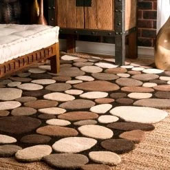 Wool Pebbles Natural 8 ft. x 10 ft. Area Rug by nuLOOM 12 Wool Pebbles Natural 8 ft. x 10 ft. Area Rug by nuLOOM -nuLOOM Sales Store natural nuloom area rugs pb01c 76096 40 1000