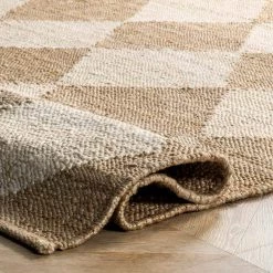 Maxwelle Diamond Trellis Natural 8 ft. x 10 ft. Indoor Area Rug by nuLOOM -nuLOOM Sales Store natural nuloom area rugs vcse01a 8010 1f 1000