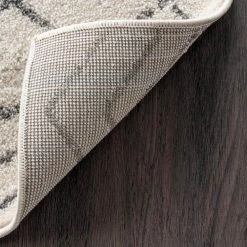 Gem Geometric Stripes Off White 10 ft. x 14 ft. Area Rug by nuLOOM 11 Gem Geometric Stripes Off White 10 ft. x 14 ft. Area Rug by nuLOOM -nuLOOM Sales Store off white nuloom area rugs acge01a 10014 66 1000