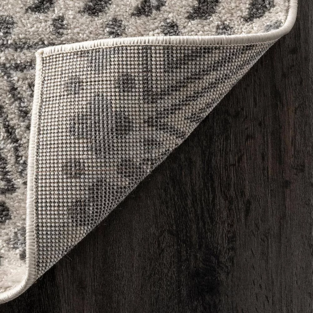 Gem Greek Diamond Trellis Off White 9 ft. x 12 ft. Area Rug by nuLOOM 3 Gem Greek Diamond Trellis Off White 9 ft. x 12 ft. Area Rug by nuLOOM - Image 3