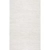 Caryatid Chunky Woolen Cable Off-White 8 ft. x 10 ft. Area Rug by nuLOOM