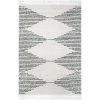 Bria Moroccan Diamond Shag Off-White 8 ft. x 11 ft. Area Rug by nuLOOM
