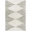 Scarlette Abstract Diamond Shag Off White 8 ft. 10 in. x 12 ft. Area Rug by nuLOOM