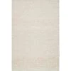 Hailey Farmhouse Solid Jute Off-White 9 ft. x 12 ft. Area Rug by nuLOOM