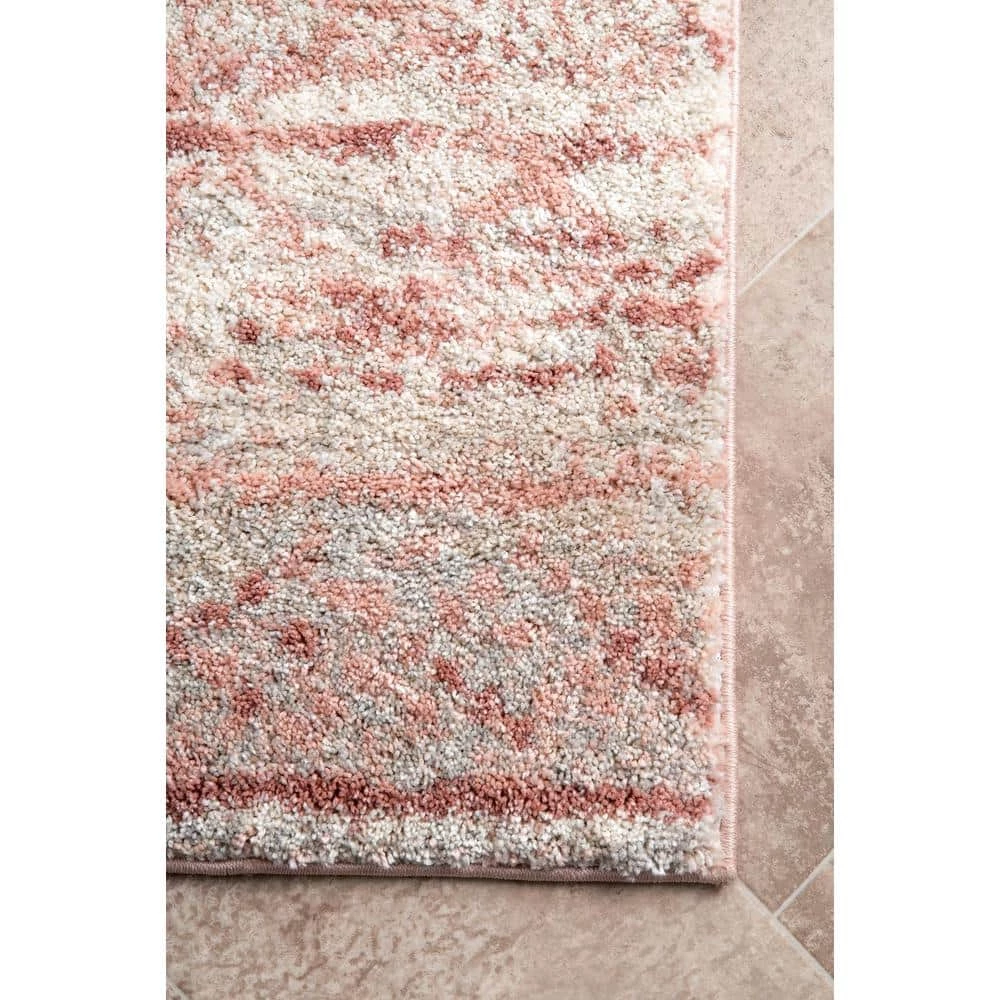 Sunniva Moroccan Pink 8 ft. x 10 ft. Area Rug by nuLOOM 5 Sunniva Moroccan Pink 8 ft. x 10 ft. Area Rug by nuLOOM - Image 5