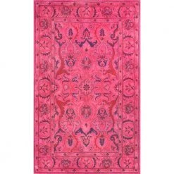 Kimberly Bohemian Pink 8 ft. x 10 ft. Area Rug by nuLOOM