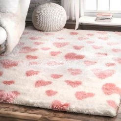 nuLOOM Sales Store -nuLOOM Sales Store pink nuloom kids rugs ozas09a 8010 e1 1000