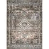 Bowie Rust 8 ft. x 10 ft. Machine Washable Tribal Pattern Indoor Area Rug by nuLOOM