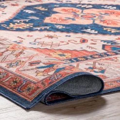 Carolyn Machine Washable Tribal Motif Rust 5 ft. x 8 ft. Indoor Area Rug by nuLOOM 19 Carolyn Machine Washable Tribal Motif Rust 5 ft. x 8 ft. Indoor Area Rug by nuLOOM -nuLOOM Sales Store rust nuloom area rugs birv17a 508 1f 1000