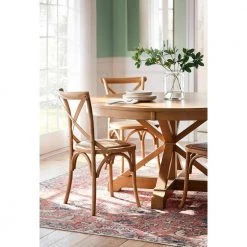 Sariyah Printed Floral Rust 8 ft. x 10 ft. Area Rug by nuLOOM -nuLOOM Sales Store rust nuloom area rugs mkcl11a 8010 77 1000