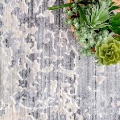 Levitan Silver 10 ft. x 14 ft. Abstract Area Rug by nuLOOM 11 Levitan Silver 10 ft. x 14 ft. Abstract Area Rug by nuLOOM -nuLOOM Sales Store silver nuloom area rugs mela05a 10014 4f 1000