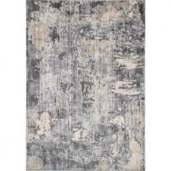 Levitan Silver 10 ft. x 14 ft. Abstract Area Rug by nuLOOM