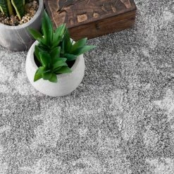 Francis Cloud Abstract Silver 8 ft. x 10 ft. Area Rug by nuLOOM -nuLOOM Sales Store silver nuloom area rugs mepn05a 8010 1f 1000