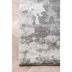 Francis Cloud Abstract Silver 8 ft. x 10 ft. Area Rug by nuLOOM -nuLOOM Sales Store silver nuloom area rugs mepn05a 8010 fa 1000