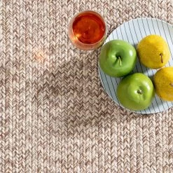 Lefebvre Casual Braided Tan 5 ft. x 8 ft. Indoor/Outdoor Area Rug by nuLOOM -nuLOOM Sales Store tan nuloom outdoor rugs hjfv01g 508 44 1000