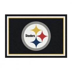 NFL 4 ft. x 6 ft. Pittsburg Steelers spirit rug by MILLIKEN