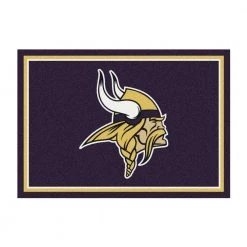 NFL 4 ft. x 6 ft. Minnesota Vikings spirit rug by MILLIKEN