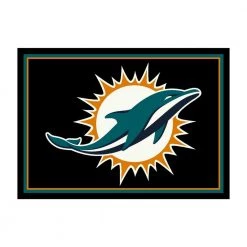 NFL 4 ft. x 6 ft. Miami Dolphins spirit rug by MILLIKEN