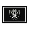 NFL 4 ft. x 6 ft. Las Vegas Raiders spirit rug by MILLIKEN