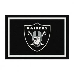 NFL 4 ft. x 6 ft. Las Vegas Raiders spirit rug by MILLIKEN