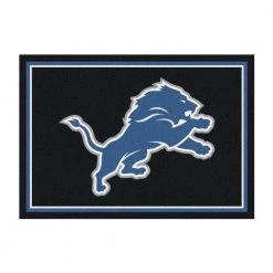 NFL 4 ft. x 6 ft. Detroit Lions spirit rug by MILLIKEN