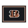 NFL 4 ft. x 6 ft. Cincinnati Bengals spirit rug by MILLIKEN
