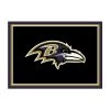 NFL 4 ft. x 6 ft. Baltimore Ravens spirit rug by MILLIKEN