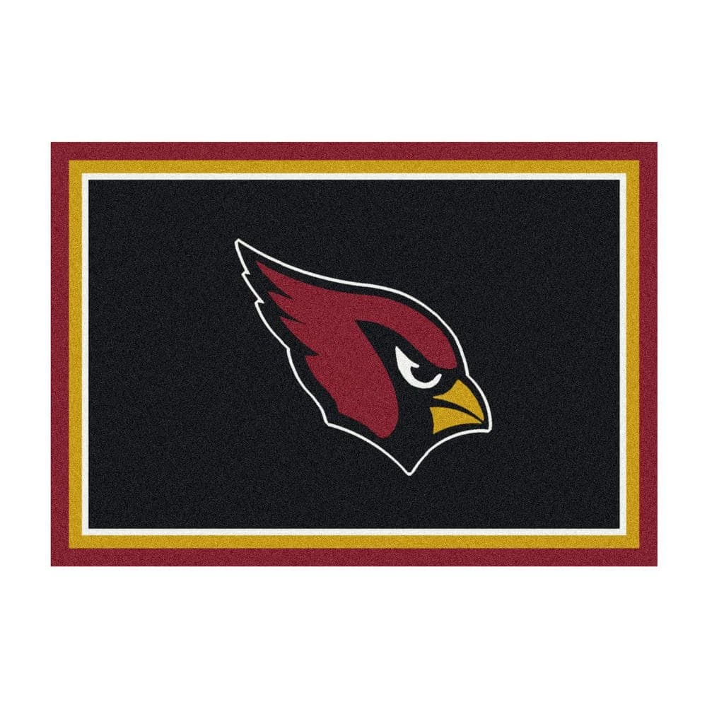 NFL 4 ft. x 6 ft. Arizona Cardinals spirit rug by MILLIKEN 1 NFL 4 ft. x 6 ft. Arizona Cardinals spirit rug by MILLIKEN