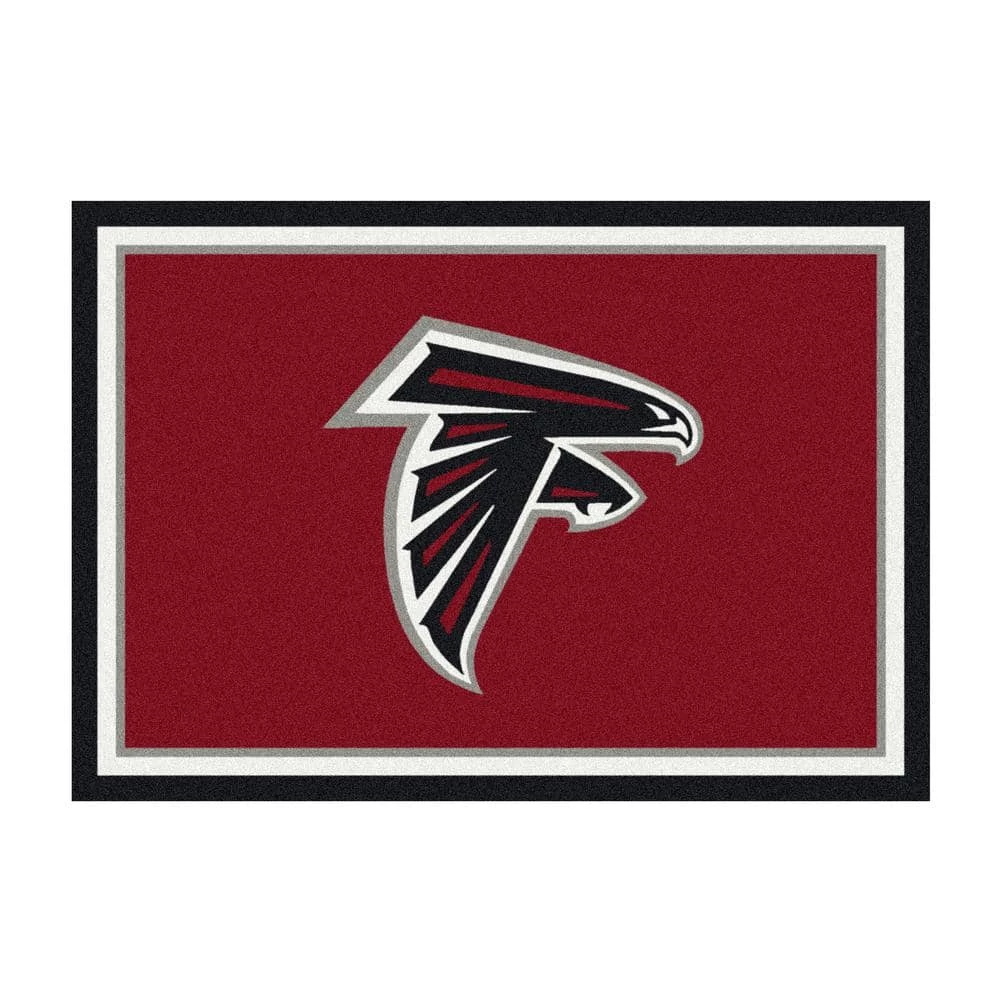 NFL 4 ft. x 6 ft. Atlanta Falcons spirit rug by MILLIKEN 1 NFL 4 ft. x 6 ft. Atlanta Falcons spirit rug by MILLIKEN