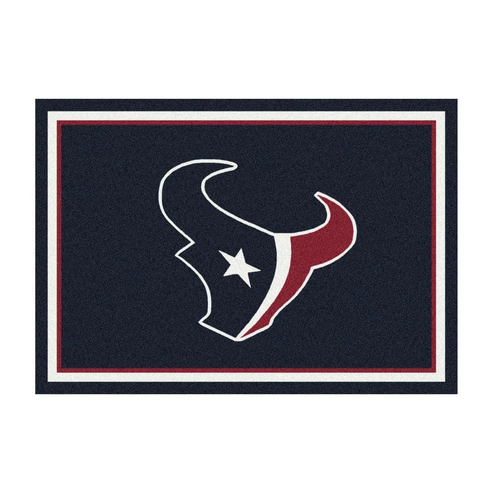 NFL 4 ft. x 6 ft. Houston Texans spirit rug by MILLIKEN 1 NFL 4 ft. x 6 ft. Houston Texans spirit rug by MILLIKEN