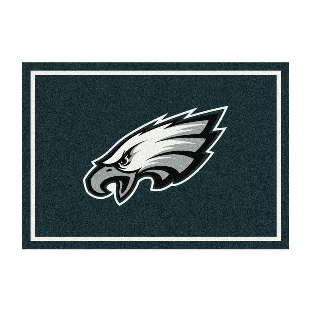 Philadelphia Eagles 4 ft. x 6 ft. team color spirit rug by MILLIKEN 1 Philadelphia Eagles 4 ft. x 6 ft. team color spirit rug by MILLIKEN